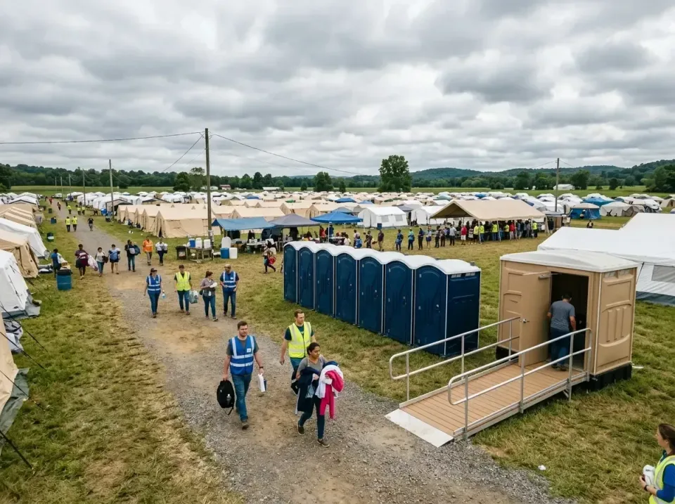 disaster-relief-camp-restrooms-010 — frequently asked questions, Dumpster & Portable Bathrooms Rental in Wright City, MO